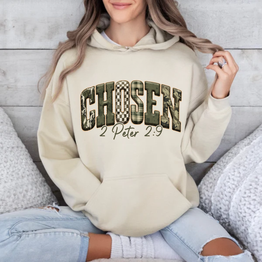 Grace Hoodie – Chosen & Called (2 Peter 2:9)