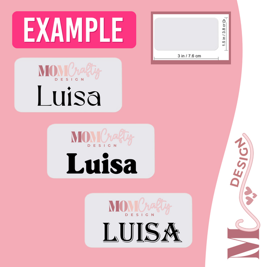 Magnetic Name Tag