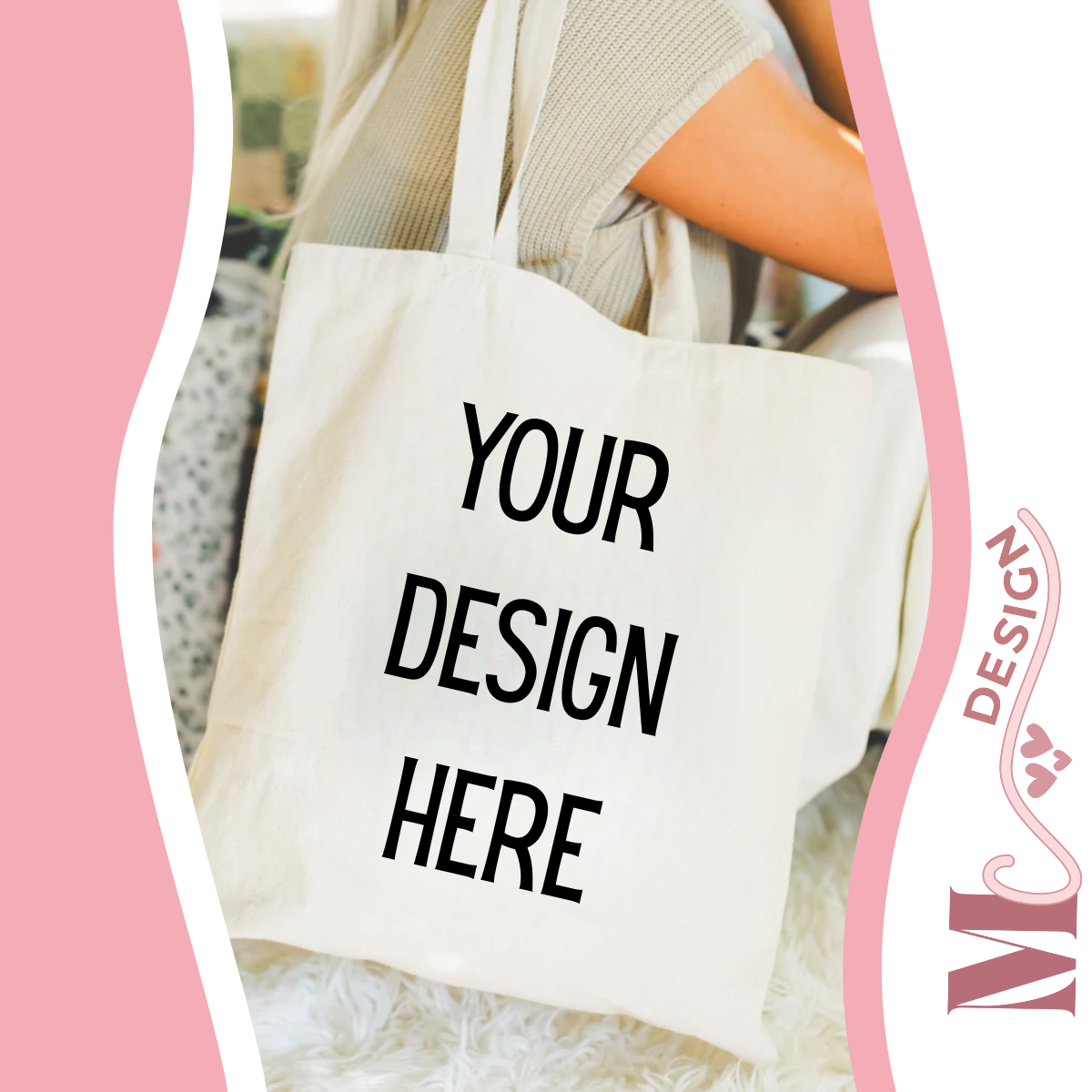 Name It, Tote It! Personalized Tote Bag