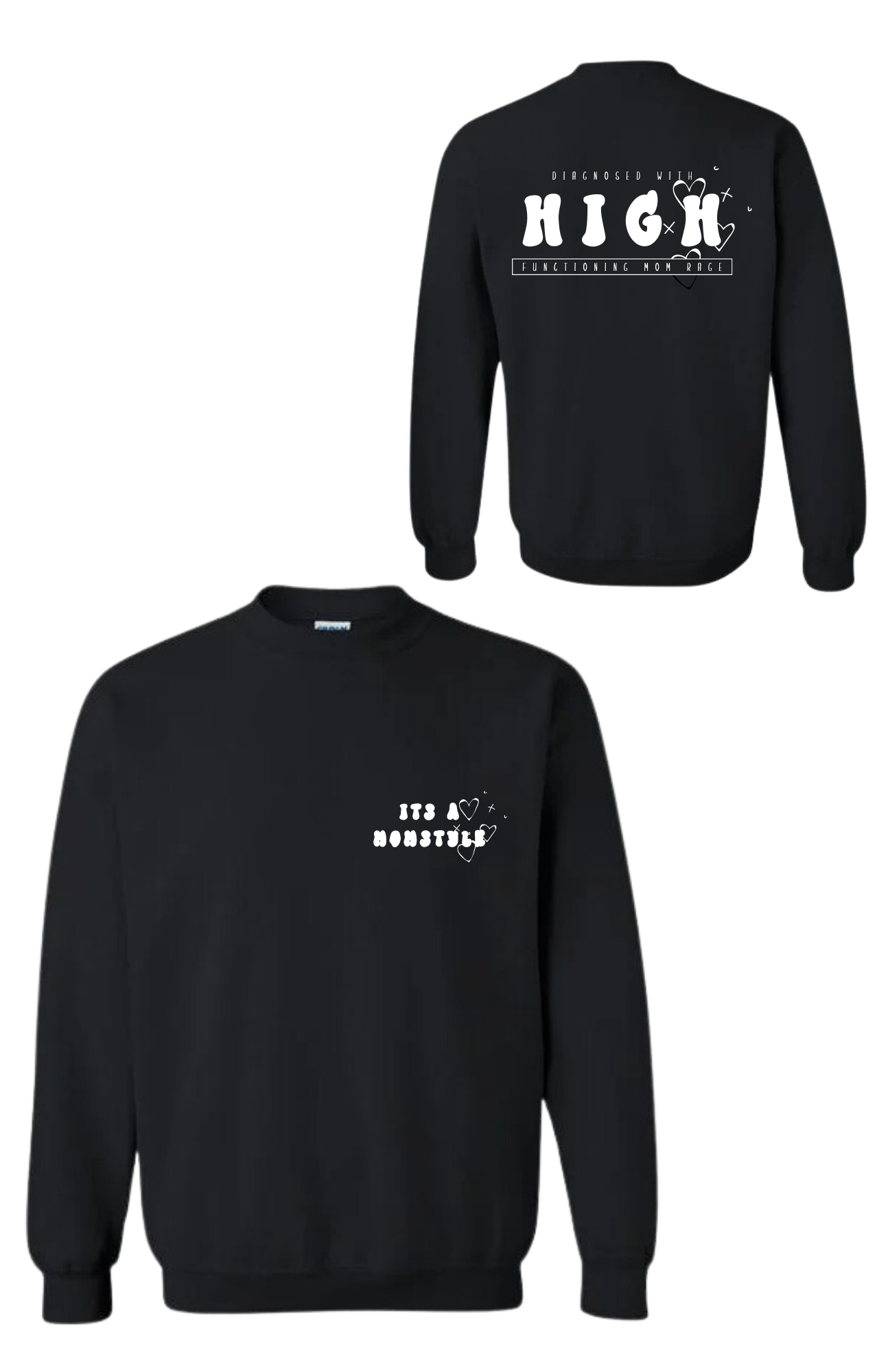 High Functioning Rage Crewneck