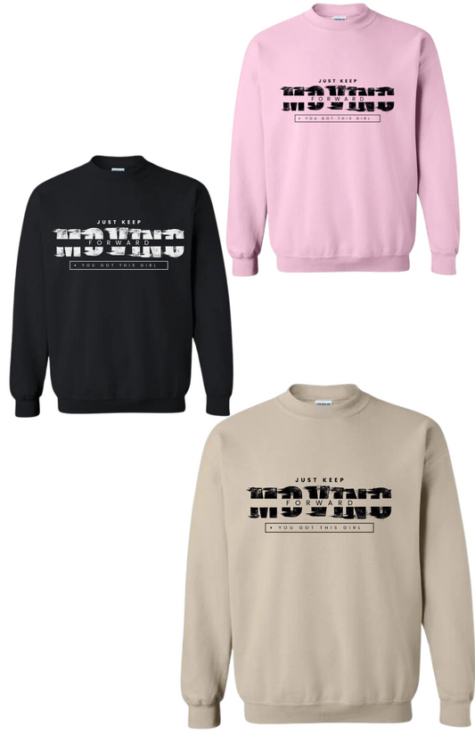 Keep Moving Crewneck