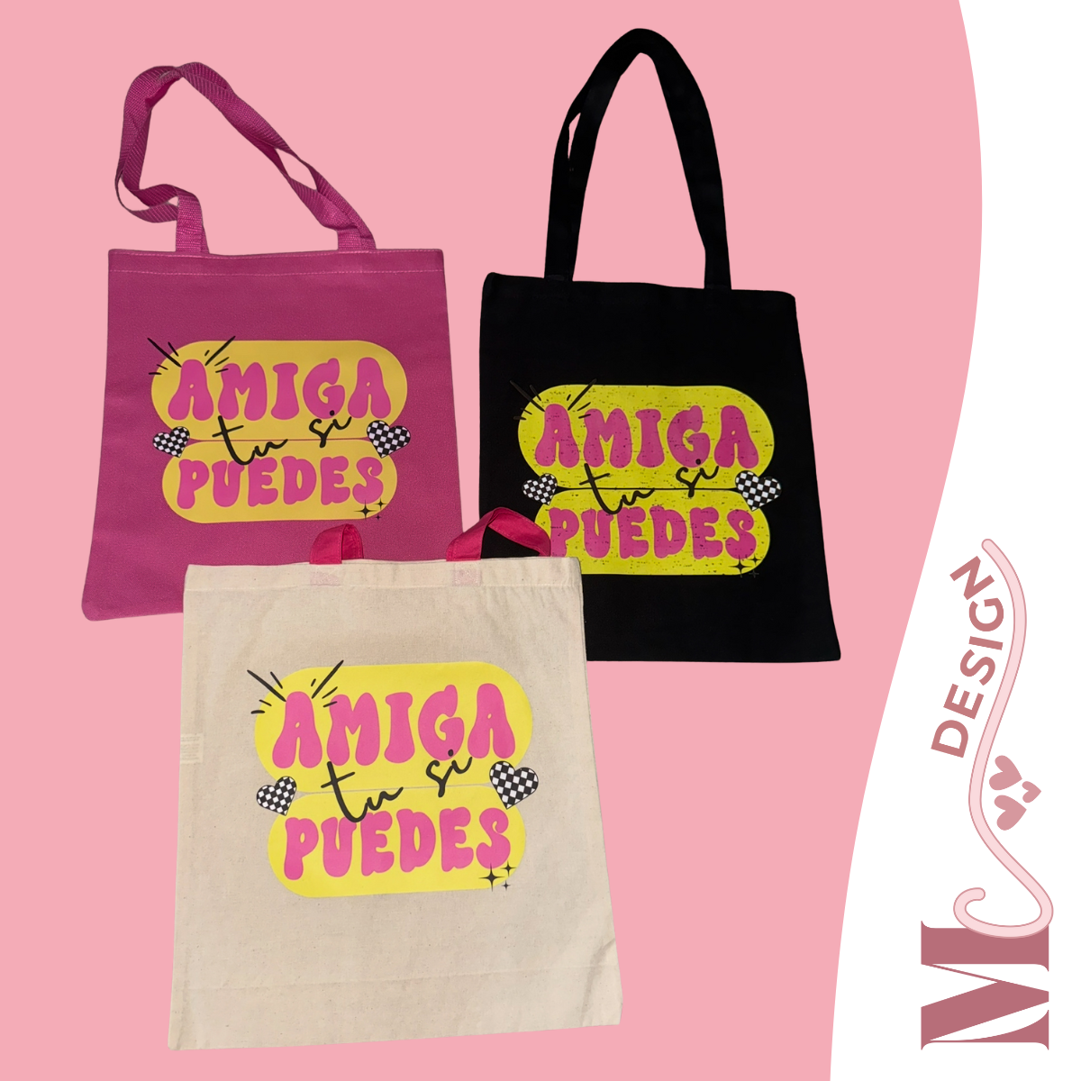 Amiga tu si puedes Everyday Essentials Tote Bag